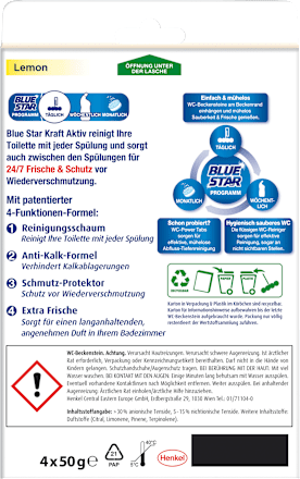 WC-Stein Kraft Aktiv Lemon BLUE STAR
