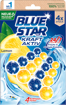 WC-Stein Kraft Aktiv Lemon BLUE STAR