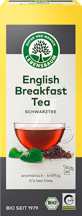 Schwarzer Tee "English Breakfast" (20 Beutel) LEBENSBAUM
