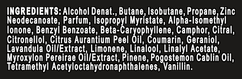 Bodyspray Black Vanilla AXE