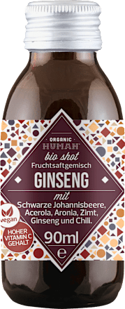 Ingwer Shot Ginseng ORGANIC HUMAN