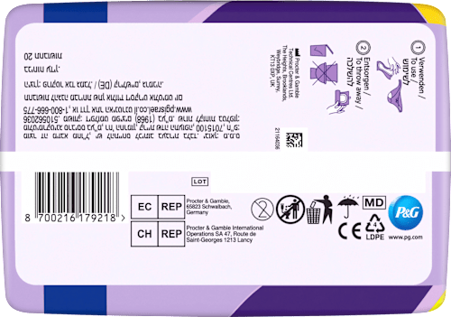 discreet Einlagen Inkontinenz Ultimate Tag, Big Pack always