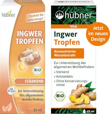 Ingwer Tropfen hübner
