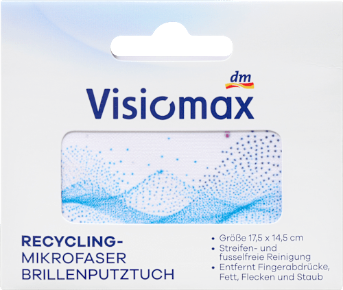 Krpica za čišćenje naočala s mikrovlaknima VISIOMAX