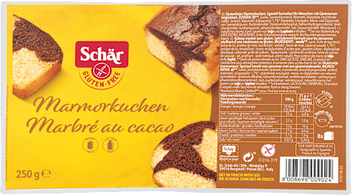 Marmorkuchen Glutenfrei Schär
