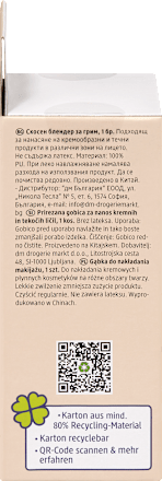 Spužvica za nanošenje make-upa – oblik jaja, više vrsta ebelin