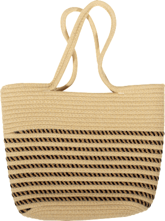 Strohtasche in beige keine Marke