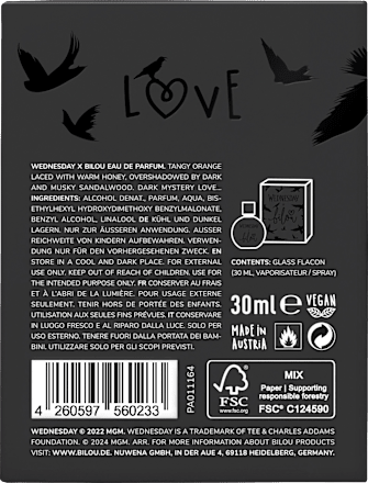 Eau de Parfum Wednesday bilou
