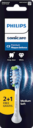 Nadomestne glave za električno zobno ščetko C3 Premium Plaque Defence Philips Sonicare