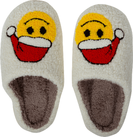 Hausschuhe Smiley Gr. L (1 Paar) PURSET