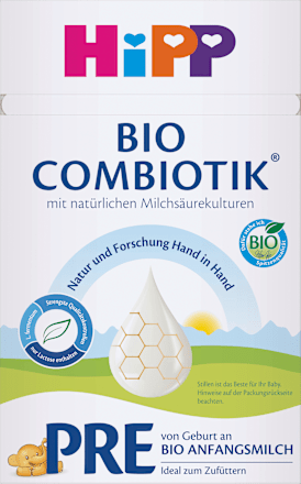 Anfangsmilch Pre Combiotik von Geburt an HiPP