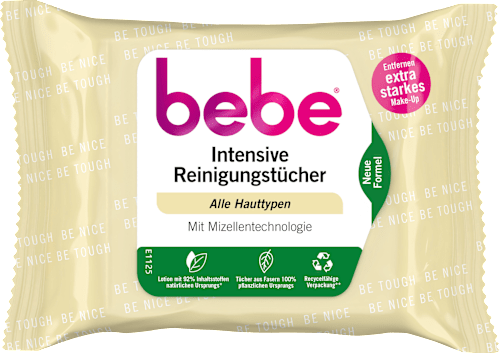 Mizellen-Reinigungstücher Intensiv mit Jojobaöl bebe