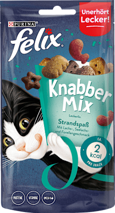 Katzenleckerli Knabber Mix Strandspaß Felix