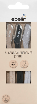 Szemöldökformázó, többféle, 3 db ebelin