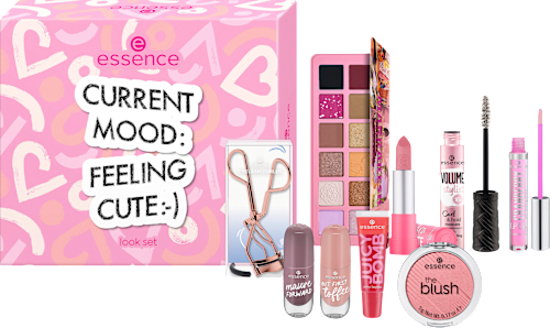 Make-up Look Set Current Mood: Feeling Cute Look essence
