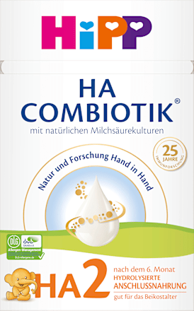 Folgemilch HA2 Combiotik nach dem 6.Monat HiPP