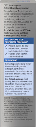 Anti Age Augencreme Retinol Boost Neutrogena