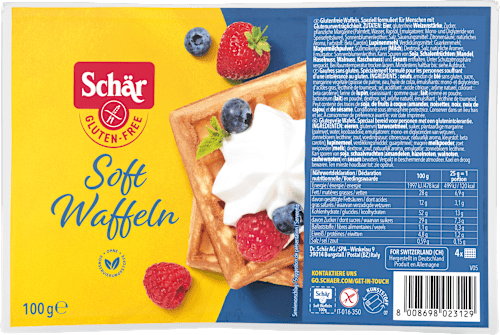 Waffeln Soft Glutenfrei Schär