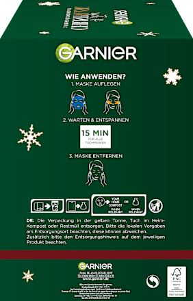 Adventkalender Christmask GARNIER