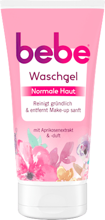 Waschgel und milder Make-up Entferner bebe