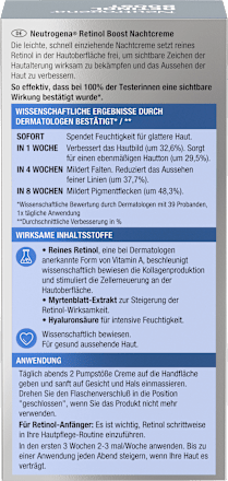 Anti Age Nachtcreme Retinol Boost Neutrogena