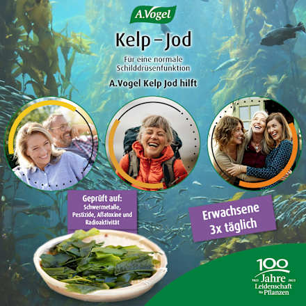 Kelp - Jod Meeresalgen-Tabletten A.Vogel