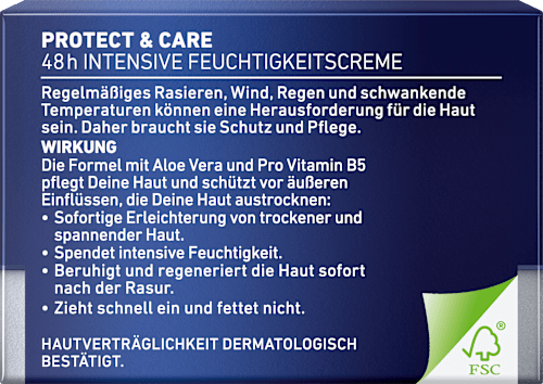 Gesichtscreme Protect & Care Intensiv NIVEA MEN