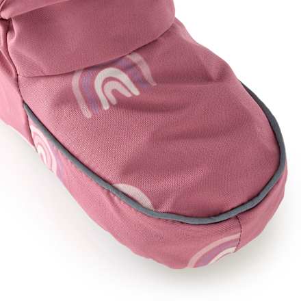 Thermoschuhe mit Regenbogen-Muster, rosa, 6 - 12 Monate PUSBLU