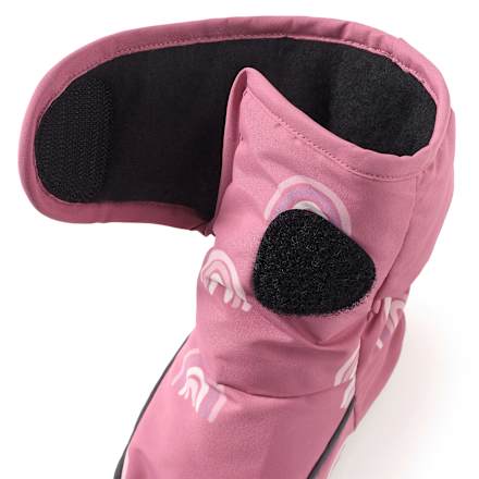 Thermoschuhe mit Regenbogen-Muster, rosa, 6 - 12 Monate PUSBLU