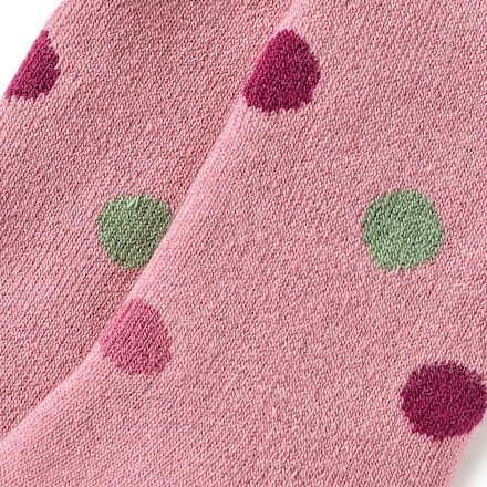 Thermostrumpfhose mit Punkte-Muster, rosa, Gr. 74/80 ALANA