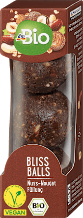 Bio sadne kroglice z nugatom Bliss Balls dmBio