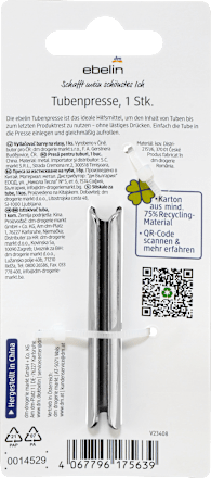 Tubenpresse Happy hairmazing day ebelin