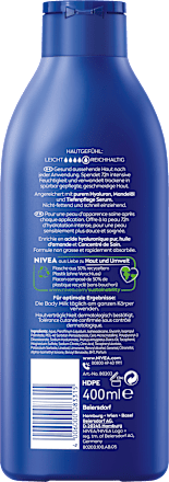 Körpermilch trockene Haut  NIVEA