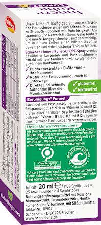 Innere Ruhe Sofort-Spray  Schaebens
