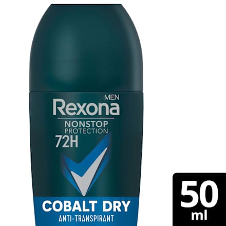 Antitranspirant Deo Roll-on Nonstop Protection Cobalt Dry Rexona men