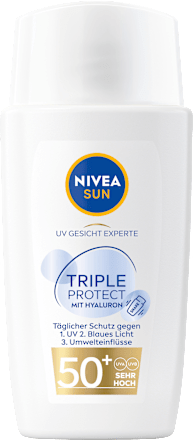 Sonnenfluid Gesicht, triple protect, LSF 50+ NIVEA SUN