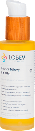 pěstící tělový olej LOBEY