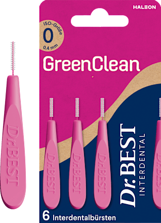 Interdentalbürsten GreenClean 0,4 mm ISO 0 Dr. Best