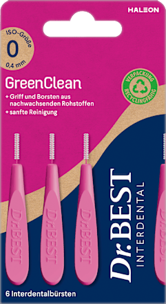 Interdentalbürsten GreenClean 0,4 mm ISO 0 Dr. Best