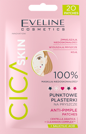Plasterki na niedoskonałości Cica Skin EVELINE COSMETICS