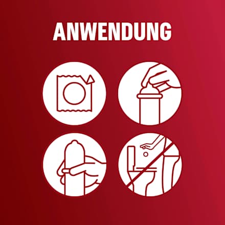 Kondome Gefühlsecht Extra Feucht, Breite 56mm Durex