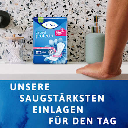 discreet Einlagen Inkontinenz Protect+ Maxi TENA
