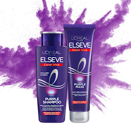Color Vive šampon na vlasy Purple L'ORÉAL PARiS ELSEVE