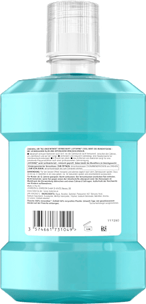 Mundspülung Cool Mint XXL Größe Listerine