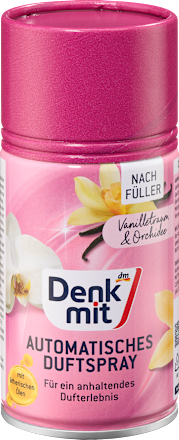 Lufterfrischer Automatisches Duftspray Vanille & Orchidee Nachfüllpack Denkmit