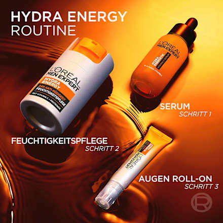 Hydra Energy 24H Anti-Müdigkeit Feuchtigkeitspflege L'ORÉAL PARiS MEN EXPERT