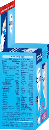 Anfangsmilch Pre HA trinkfertig, von Geburt an, 2x90ml Aptamil