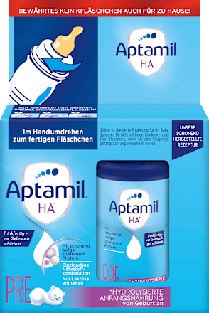 Anfangsmilch Pre HA trinkfertig, von Geburt an, 2x90ml Aptamil