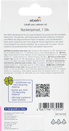 Nackenpinsel Happy hairmazing day ebelin