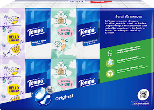 Taschentücher (44+4 Pck. x10 St) Tempo